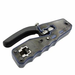 Lanview LVN125456 Kabel-Crimper Crimpwerkzeug Schwarz (Crimping tool for - Easy-Connect RJ45 - Warranty: 60M)