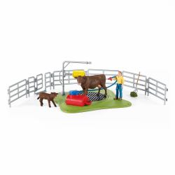 schleich FARM WORLD Happy Cow Wash (schleich Farm World 42529 legetÃ¸jssÃ¦t)