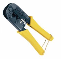 Lanview LVN125458 Kabel-Crimper Crimpwerkzeug Schwarz (Crimping tool for - RJ45/RJ12/RJ11 - Warranty: 60M)