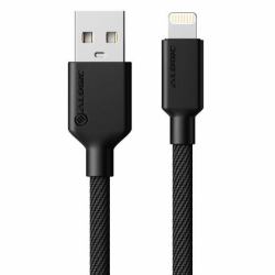 ALOGIC ELPA8P02-BK Handykabel Schwarz 2 m USB A Lightning (Mobile Phone Cable Black 2 M - Usb A Lightning - Warranty: 12M)