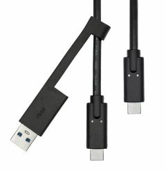 proxtend USB-C 3.2 G2 Cable with USB-A - Adapter 1M - Warranty: 360M