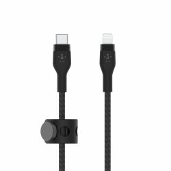 Belkin CAA011BT1MBK lightning cable 1 m Black (USB-C TO LTGBRAIDED SILICON 1M BLK)