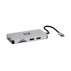 Tripp Lite U442-DOCK8G-GG laptop-dockingstation & portreplikator Kabelgebunden USB 3.2 Gen 1 [3.1...