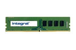 Integral 8GB PC RAM MODULE DDR4 2400MHz DIMM EQV. TO HMA81GU6AFR8N-UH FOR SK HYNIX (8GB PC RAM MODULE DDR4 2400MHZ PC4-19200 UNBUFFERED NON-ECC DIMM 1.2V 1GX8 CL17 INTEGRAL)