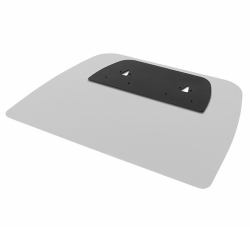 B-Tech BT4002-TCC/B Zubehör für TV-Halterung (BT4002-TCC/B Cover Plate for using Dual BT8381 Columns with B-Tech Floor Stand Bases)