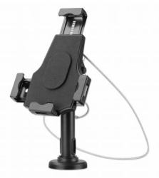 Manhattan 462112 Halterung Passive Halterung Tablet/UMPC Schwarz (IPAD/TABLET DESK STAND LOCKABLE - -ALSO WALL MOUNTABLE ROTATES)