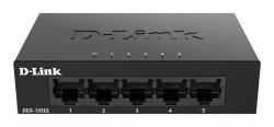 D-Link DGS-105GL Unmanaged Gigabit Ethernet [10/100/1000] Desktop Schwarz 