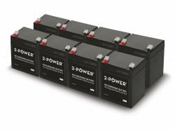 2-Power BUN0249A USV-Batterie Plombierte Bleisäure [VRLA] 12 V 5 Ah (Replacement Battery Kit [Cells Only])