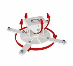 B-Tech BT899XL/W Projektorhalterung Zimmerdecke Weiß (BT899XL/W - Extra-Large Heavy Duty Projector Ceiling Mount WHITE)