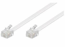 Microconnect MPK191W Telefonkabel 15 m Weiß 