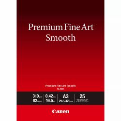 Canon FA-SM2 A3 Weiß weich (Canon Premium Fine Art FA-SM2 - Smooth - 16.5 mil - A3 [297 x 420 mm] - 310 g/mÃÂÃÂÃÂÃÂÃÂÃÂÃÂÃÂ² - 82 lbs - 25 sheet[s] p...