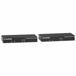 Black Box KVXLCDPF-100 KVM-Extender Sender und Empfänger (KVX SERIES DISPLAYPORT FIBER - KVM EXTENDER, SH, TX+RX - KVXLCDPF-100, Transmitter & receiver, Wired, 10000 m, Fiber, 3840 x 2160 - Warran...