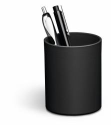 Durable ECO Stiftehalter Recycelbarer Kunststoff Schwarz (Durable Pen Cup Black)