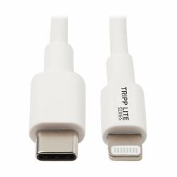 Eaton Tripp Lite M102-003-WH USB-C auf Lightning Sync-/Ladekabel [Stecker/Stecker], MFi-zertifizi...
