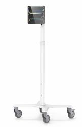 Compulocks MCRSTDEXWSMP01W Sicherheitsgehäuse für Tablet Weiß 33 cm [13"] (Universal Invisible Mount - Medical Rolling Cart Extended - White - Warranty: 24M)