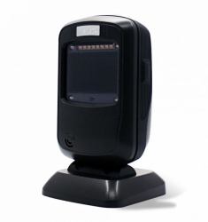 Newland NLS-FR4080-20 Barcodeleser Fester Barcodeleser 1D/2D CMOS Schwarz (FR40 Koi II 2D CMOS Mega - Pixel Omnidirectional - presentation desktop scanner with 2 mtr. USB cable. Omnidirectional - W...