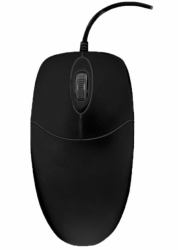 CHERRY Contour Design Active Key Contour Waschbare Maus IP68 Scrollrad Kabelgebunden Schwarz PMJ1 