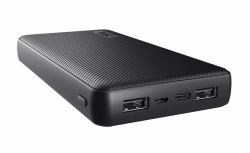 Trust Primo Lithium-Ion [Li-Ion] 20000 mAh Schwarz (TRUST PRIMO 20.000 POWERBANK 24676)