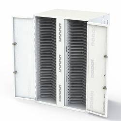 Loxit iBank Wagen zur Verwaltung tragbarer Geräte Weiß (7760 - iBank&reg; 60 USB Charge Max 720W or 12W/Device)
