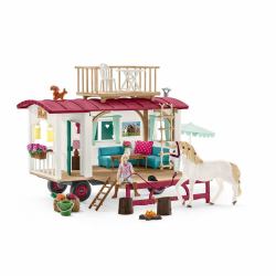 schleich HORSE CLUB 42593 Spielzeug-Set (Schleich Horse Club 42593 Caravan [425)
