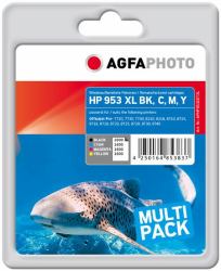 AgfaPhoto APHP953SETXL Tonerkartusche 4 Stück[e] Kompatibel Schwarz, Cyan, Magenta, Gelb 