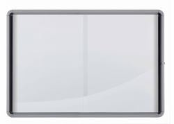Nobo Premium Plus Magnetic Lockable Notice Board Sliding Door 12xA4 (Nobo 1902570 Premium Plus Magnetic Lockable Notice Board 12xA4)