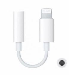 CoreParts MSPP74280 cable gender changer Lightning 3.5mm Audio White (Lightning to 3.5 mm Headphone - Jack Adapter Jack Adapter - Warranty: 12M)