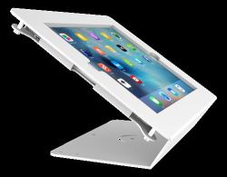 Deltaco ARM-272 Sicherheitsgehäuse für Tablet 24,6 cm [9.7 Zoll] Weiß (Desktop Tablet Stand 9,7â)