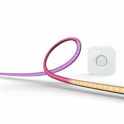 Philips Hue PC Play Gradient Lightstrip 24/27" Starterset + Bridge (Philips Hue Play Lysrem 15W Flerfarvet)