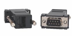 Opengear 319016 Kabeladapter DB9M RJ45 Schwarz 