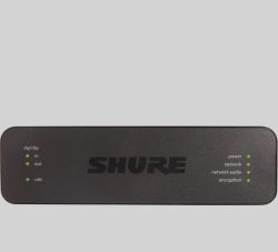 Shure ANIUSB-MATRIX Audiokonferenzbrücke Schwarz Ethernet/LAN 20 - 20000 Hz (4CH IN/2CH OUT USB MATRIX MIX DNTE BLOCK)