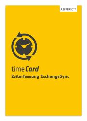 Reiner SCT Jahreslizenz timeCard ExchangeSync, 10 MA, ESD, 1 Jahr 