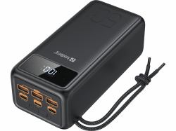 Sandberg 420-75 Powerbank Lithium-Ion [Li-Ion] 50000 mAh Schwarz (Powerbank USB-C PD 130W 50000 - Warranty: 60M)