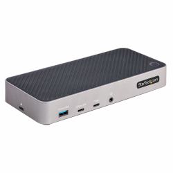 StarTech.com USB-C Dreifach Monitor Dockingstation - HDMI/DP Dreifach 4k USB-C Dock - 5x USB Hub - GbE - 100W PD - Universelle Multi Monitor Dockingstation - Thunderbolt 3/4 Kompatibel (USB C TRIPL...