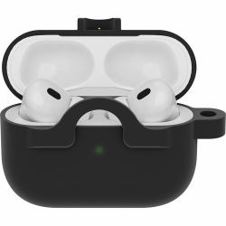 OtterBox - Case cover for wireless earbuds charging case - black taffy [black] - for Apple AirPod...