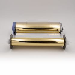 Brother HFA220GD Druckfolie Laser Gold (Brother - Folie - glÃ¤nzend - Gold - Rolle [22,3 cm x 120 m] 1 Rolle[n] Folie / Film - fÃ¼r Brother HAK-100)