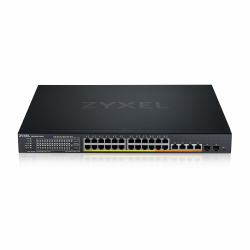 Zyxel XMG1930-30HP Managed L3 2.5G Ethernet [100/1000/2500] Power over Ethernet [PoE] 1U Black (Zyxel XMG1930 Series XMG1930-30HP - Switch - managed, NebulaFLEX cloud - L3 Lite - smart - 20 x 100/1...