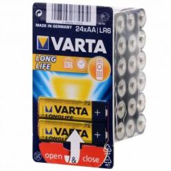 Varta Longlife AA LR6 Einwegbatterie Alkali (Batterie LONGLIFE DE AA LR6 - 24St. - Warranty: 12M)