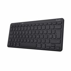Trust Lyra Tastatur Büro USB + RF Wireless + Bluetooth QWERTY UK Englisch Schwarz 