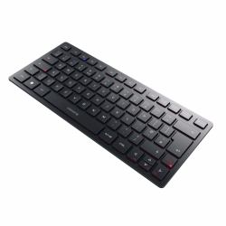 CHERRY KW 9200 MINI Tastatur Universal USB + RF Wireless + Bluetooth QWERTY UK Englisch Schwarz 