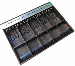 apg Solutions PK-15U-5-BX Bargeldaufbewahrungsbox Metall, Kunststoff Schwarz (ADJUSTABLE TILL 5B X 5C FOR - S100)