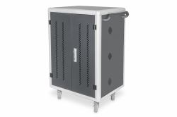Digitus Charging Trolley for 30 Notebooks / Tablets up to 16 inch, USB-A (CHARGING TROLLEY 30CHARGE BASE - FOR 15.6 1100X700X650 BLACK)