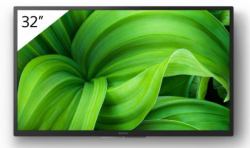 Sony FWD-32W8001 Digital signage flat panel 81.3 cm [32"] LED Wi-Fi 380 cd/m² WXGA Black Built-in processor Android 10 (32" FWD-32W8001/UK Commercial TV - 32" Black Commercial TV HD 380cd/m2 3 x H...