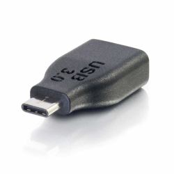 C2G USB-C auf A 3.0-Buchse Adapter (C2G USB C to USB A Adapter - USB C to USB Adapter - 5Gbps - Black - M/F - USB-Adapter - USB Typ A [W] zu USB-C [M] - USB 3.0 - Schwarz)