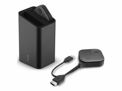 BenQ 5J.JNY28.E30 Zubehör für kabelloses Präsentationssystem Knopf-Bausatz Schwarz (BenQ InstaShow Button kit, WDC30)