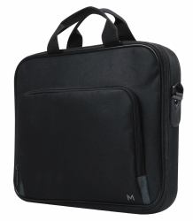 Mobilis TheOne laptop case 35.6 cm [14"] Briefcase Black (THEONE BASIC BRIEFCASE CLAMSHELL ZIP)