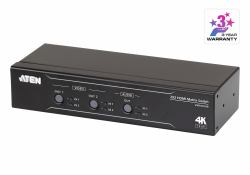 ATEN VM0202HB Matrixschalter AV-Matrix-Umschalter (Aten AV VM0202HB 2x2 True 4K HDMI Matrix Switch)
