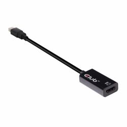 CLUB3D Mini DisplayPort 1.4 to HDMI 2.0b HDR Active Adapter (Mini DP 1.4 to HDMI 2.0a - HDR Acti - Warranty: 12M)