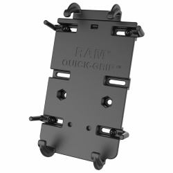 RAM Mounts RAM-HOL-PD4U Halterung Passive Halterung Handy/Smartphone Schwarz (QUICK-GRIP PHONE HOLDER FOR - LARGER DEVICES Quick-Grip XL - Large Phone Holder, Mobile phone/Smartphone, Passive holde...