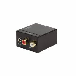 LogiLink CA0101 Audio-Konverter Schwarz (Audio Converter, Digital to - Analog 3.5mm/SPDIF/COAX - Warranty: 12M)